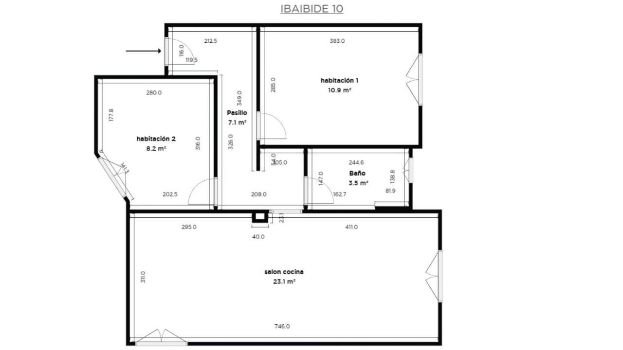 Family Apartment / Apartamento Familiar Гечо Экстерьер фото
